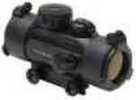 Truglo TG8030Db Red Dot 1X 30mm Obj Unlimited Eye Relief 5 MOA Black